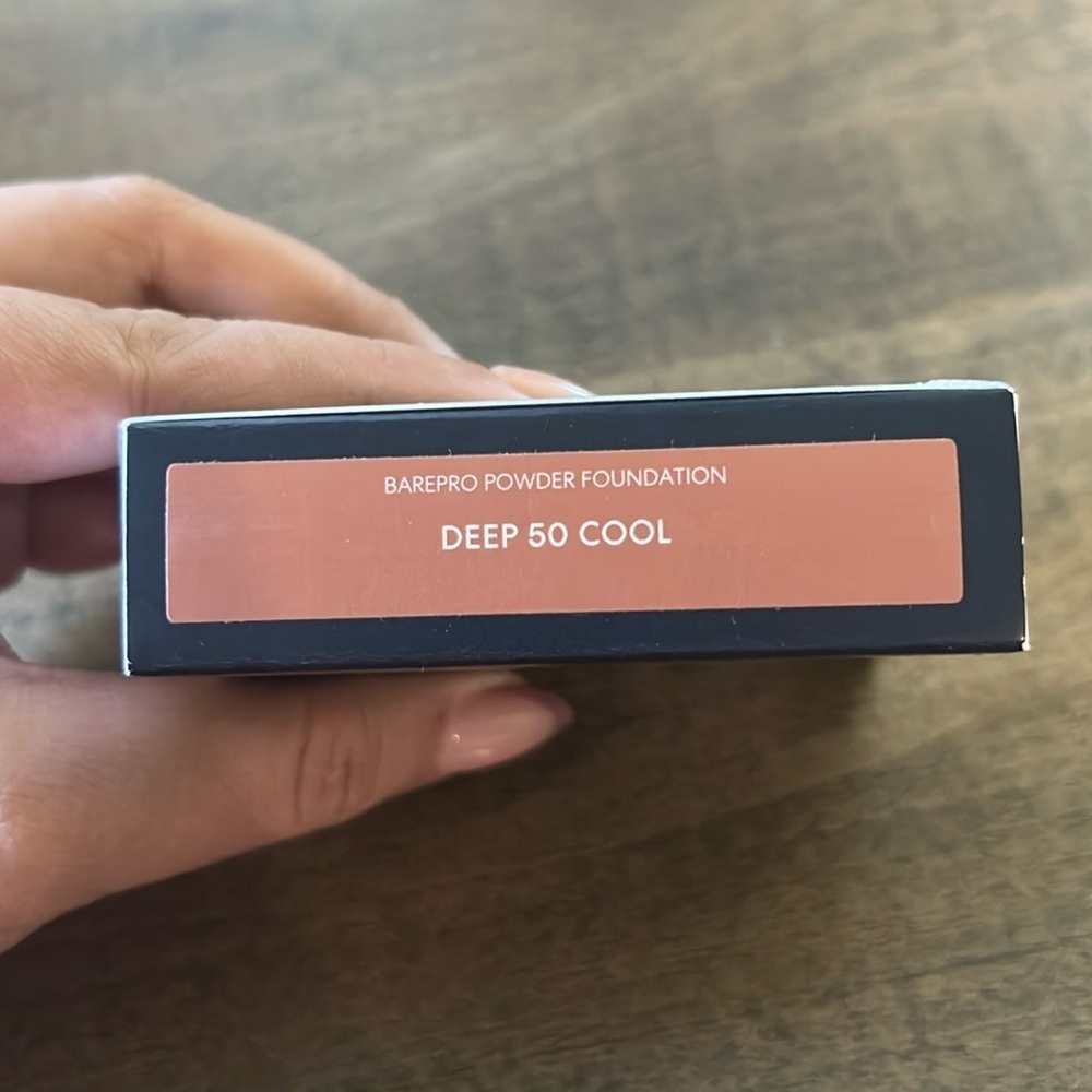 NEW IN BOX - bareMinerals BAREPRO Powder Foundation in shade:DEEP 50 cool